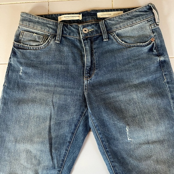 Pilcro and the Letterpress by Anthropologie Slim Boyfriend Jeans in Size 27 - Picture 3 of 8
